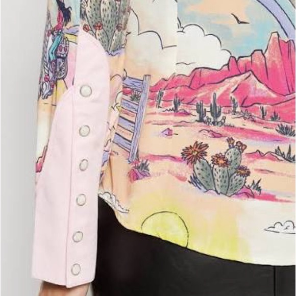 Women’s Wrangler x Barbie Western Top NWT - Picture 5 of 12